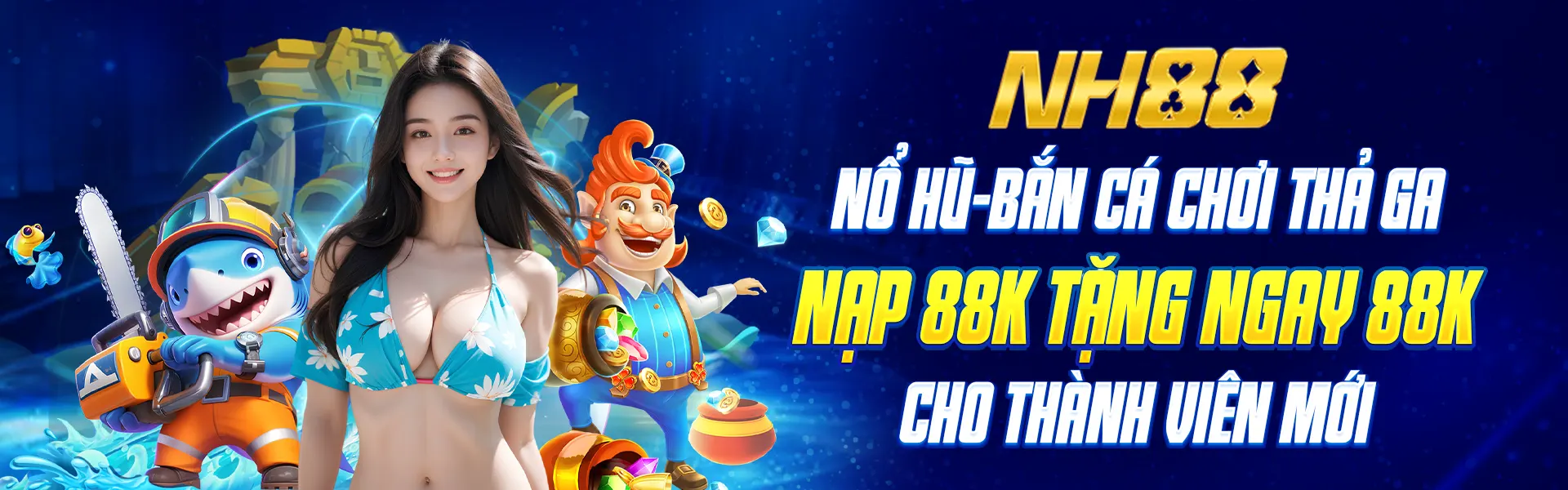 NH88 khuyến mãi 88K